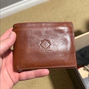 Luxury leather wallet